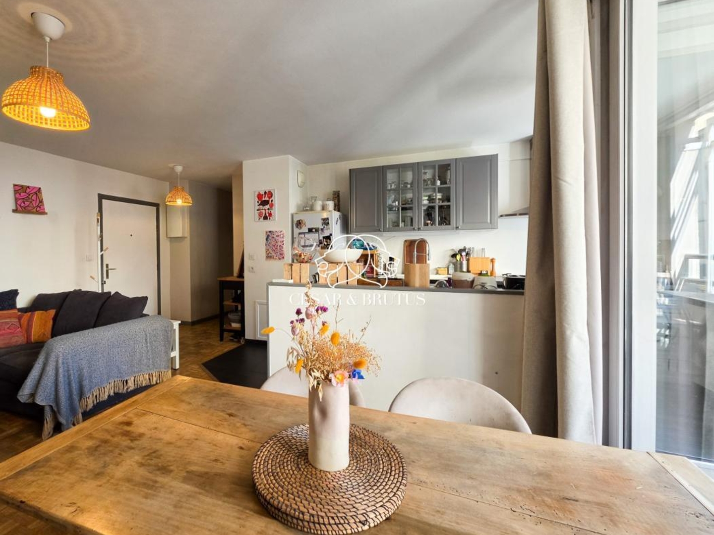Appartement à vendre - 3 pièces - 63m2 - Lyon 7e (69007)