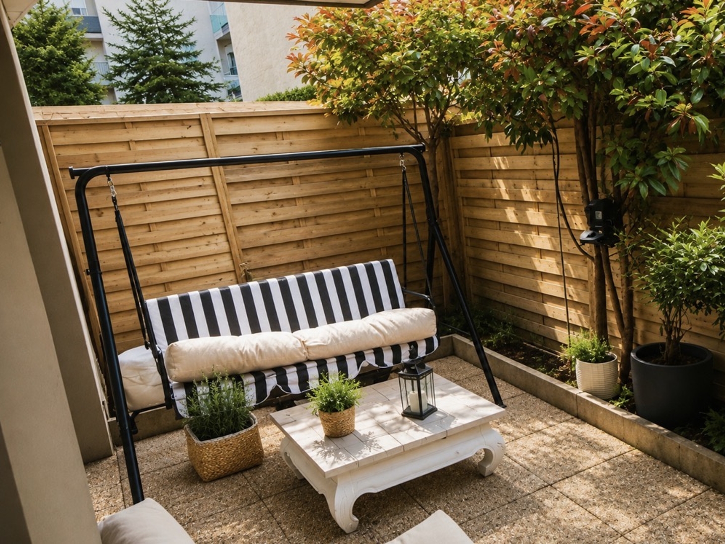 Appartement T3 en rez-de-jardin à Vaulx-en-Velin Village.