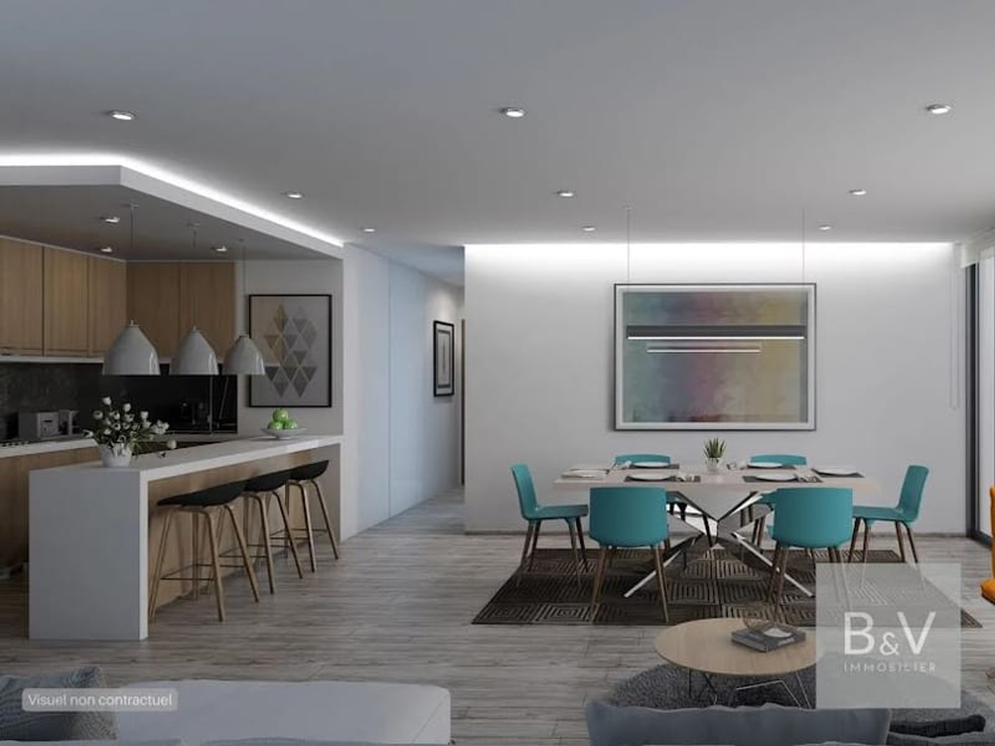 Appartement 3 pièces 68 m²