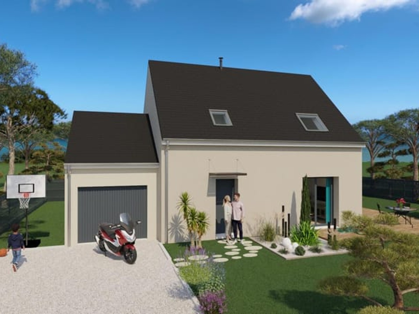 Maison de 85m² sur terrain de 447m² à 5 minutes de Dinan