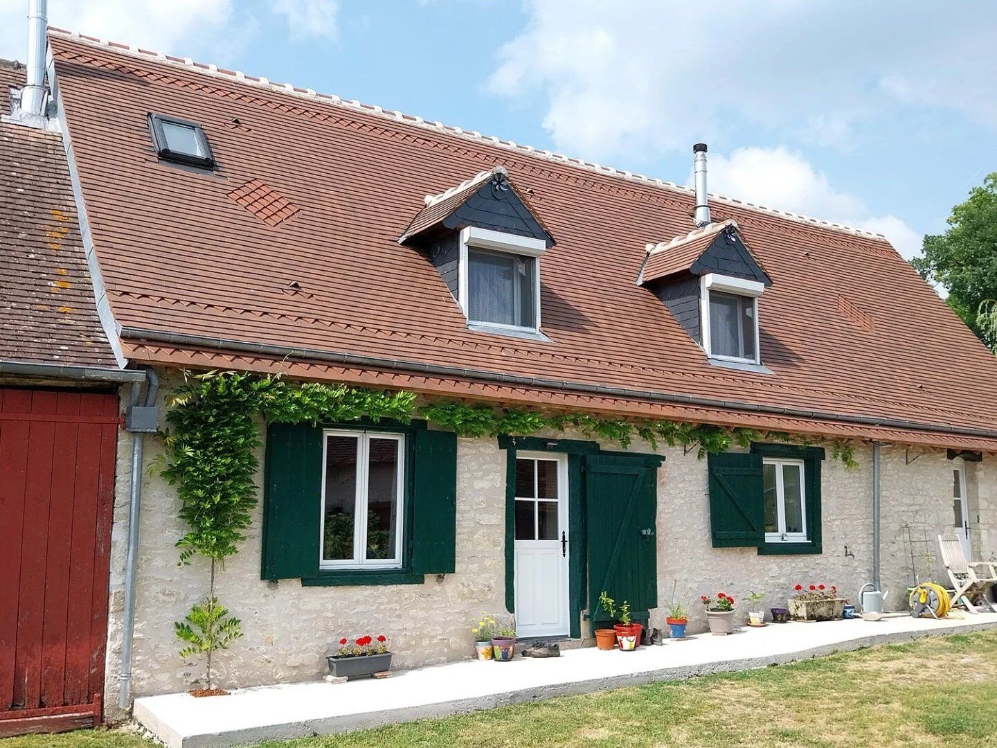 Fermette avec gite à vendre proche Mezières en Brenne 36