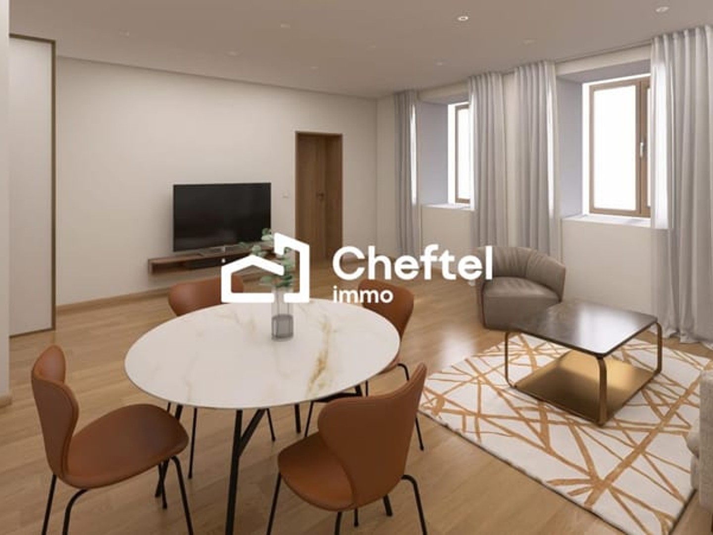 Appartement 2 pièces 46 m²