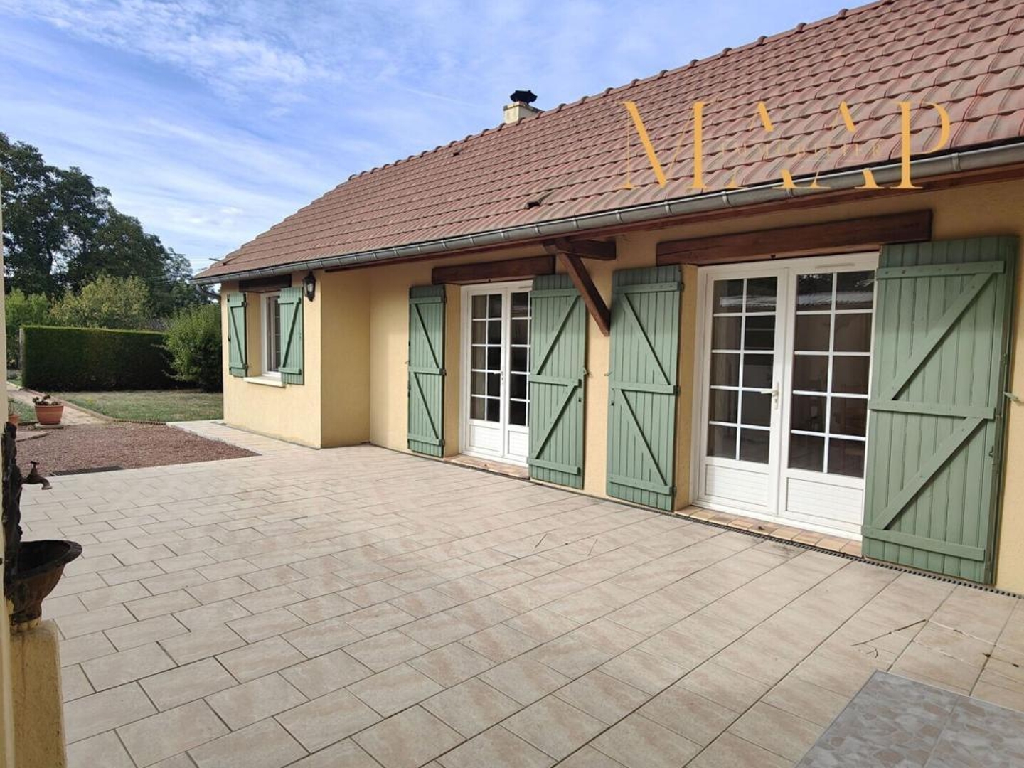 Maison 4 chambres, garage