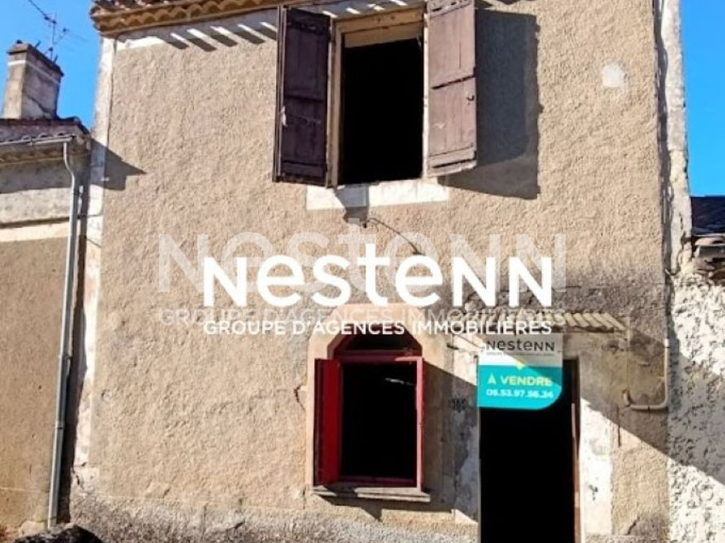 Maison de ville à rénover à Nérac - 4 pièces, 83 m²