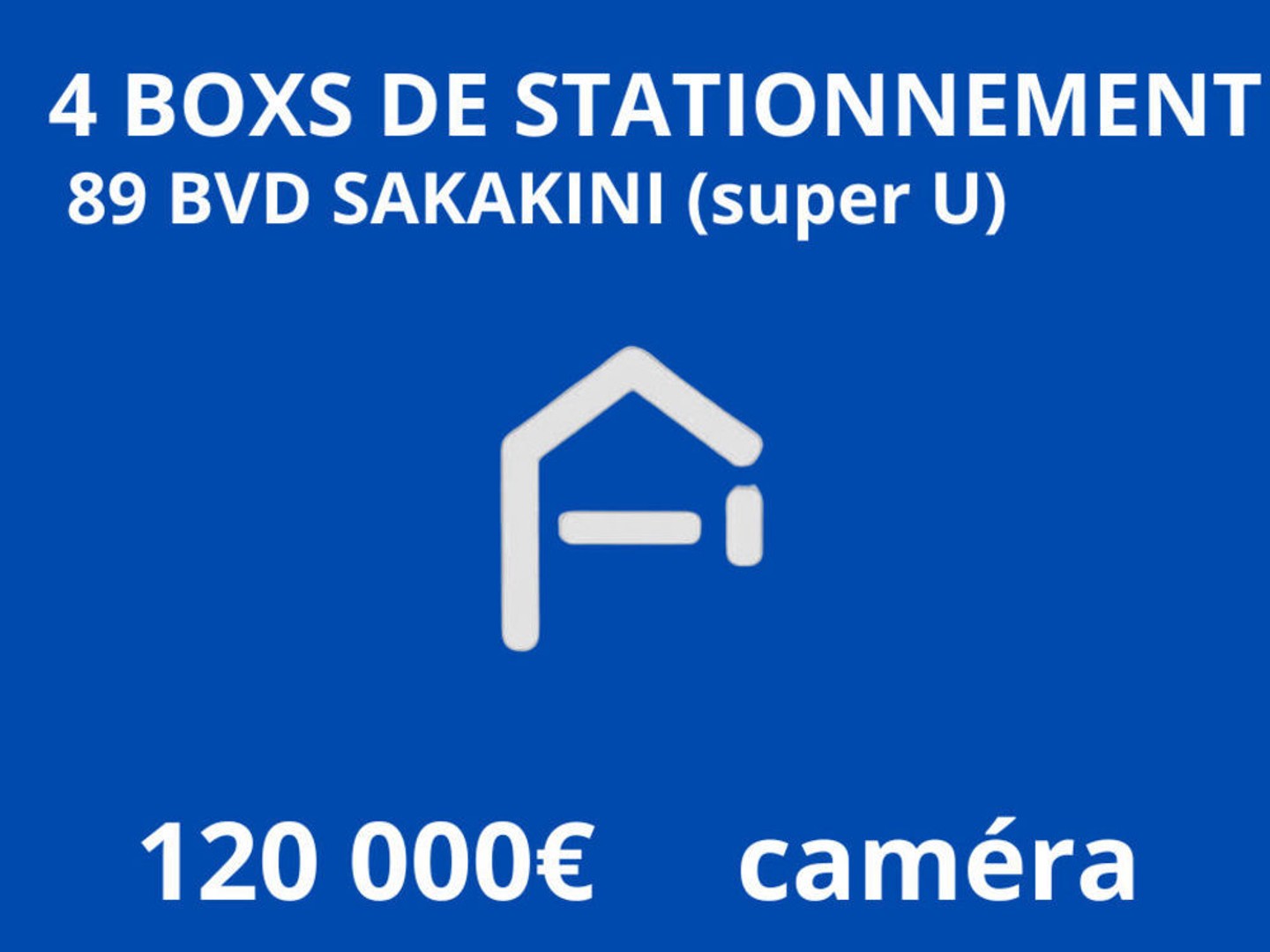 lot de box Boulevard sakakini