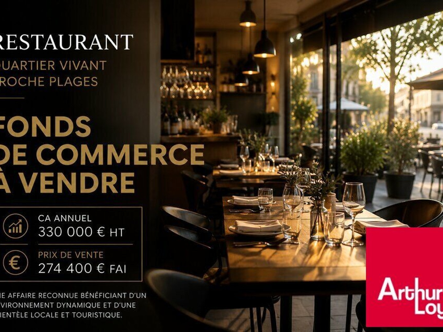 FONDS DE COMMERCE à CEDER