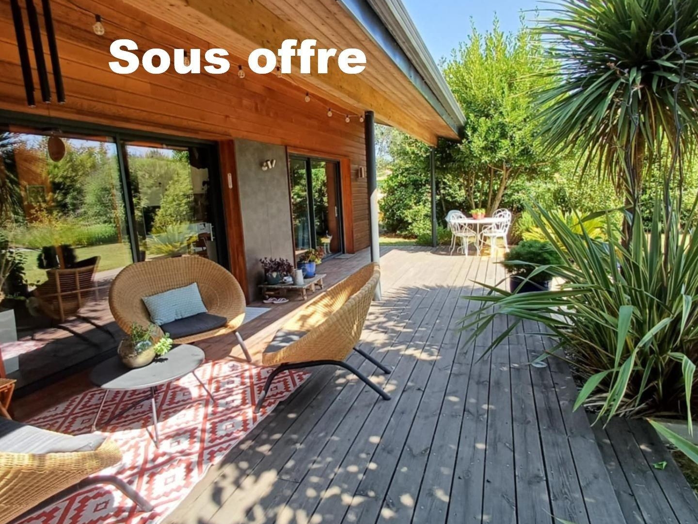 Charmante villa plain-pied bioclimatique, au calme, sans vis-à-vis