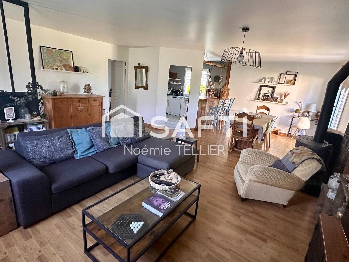 Maison de plain pied chaleureuse