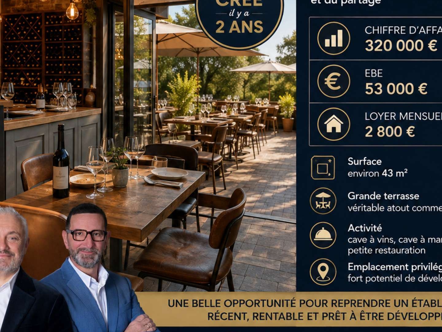 Cave à manger/vin à vendre à Saint Jean de Luz