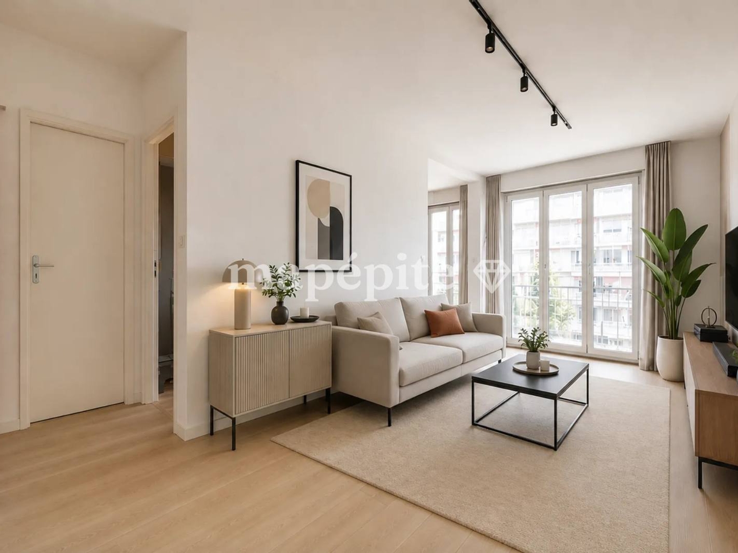 Appartement 3 pièces 63 m²