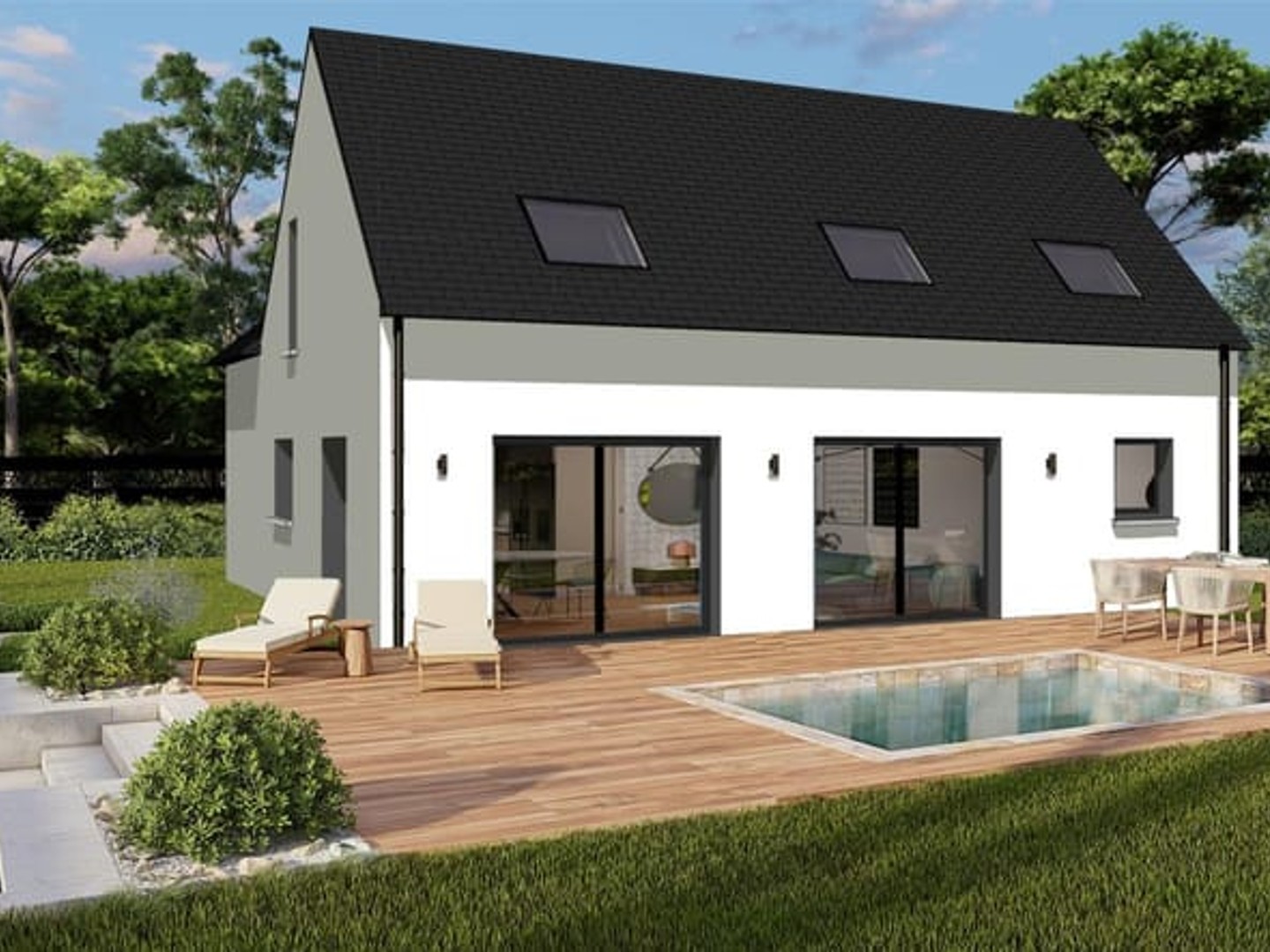 MAISON 4 CHAMBRES - BRANDIVY