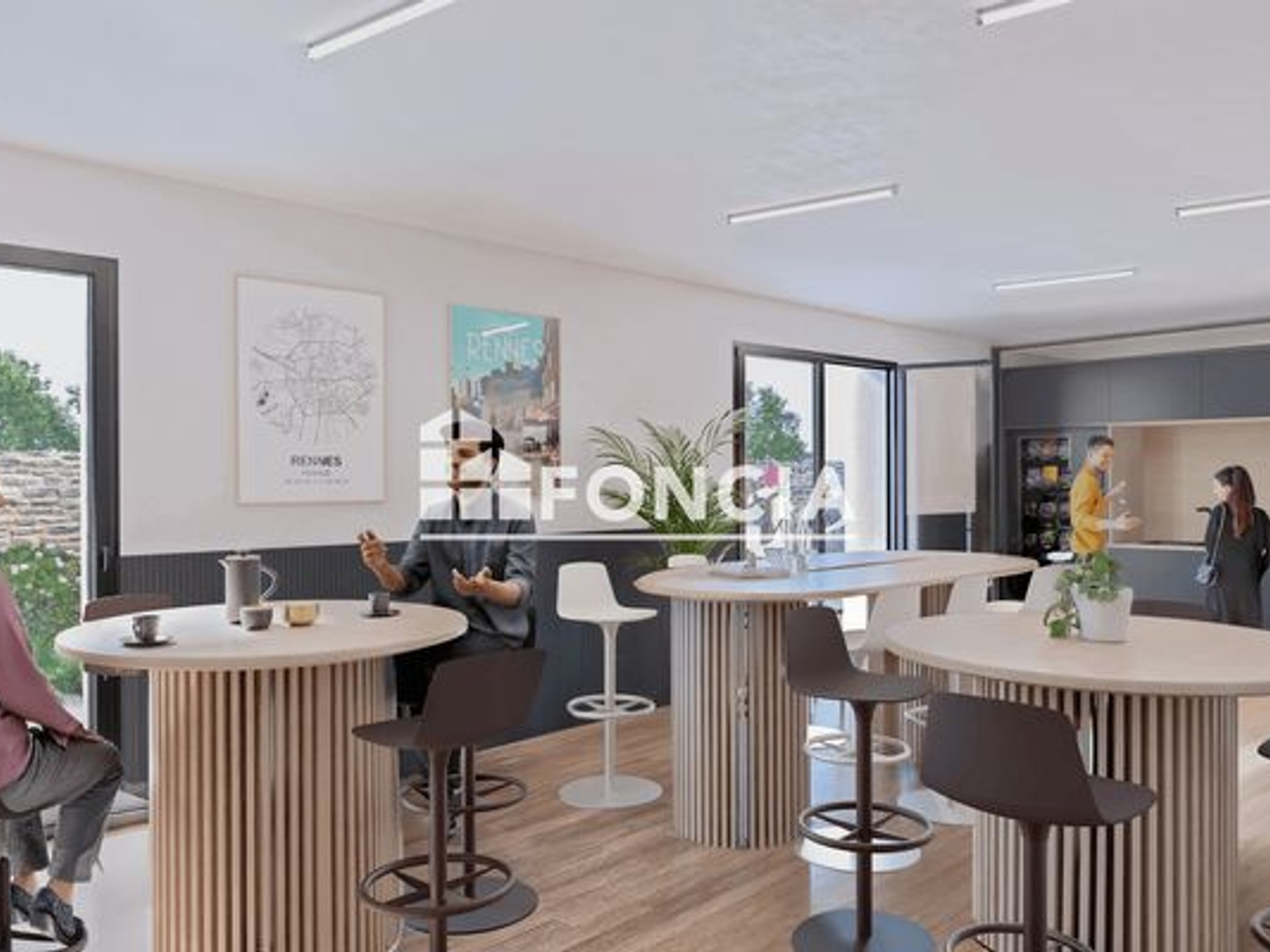 Appartement à vendre - 1 pièce - 21m2 - Rennes (35000)
