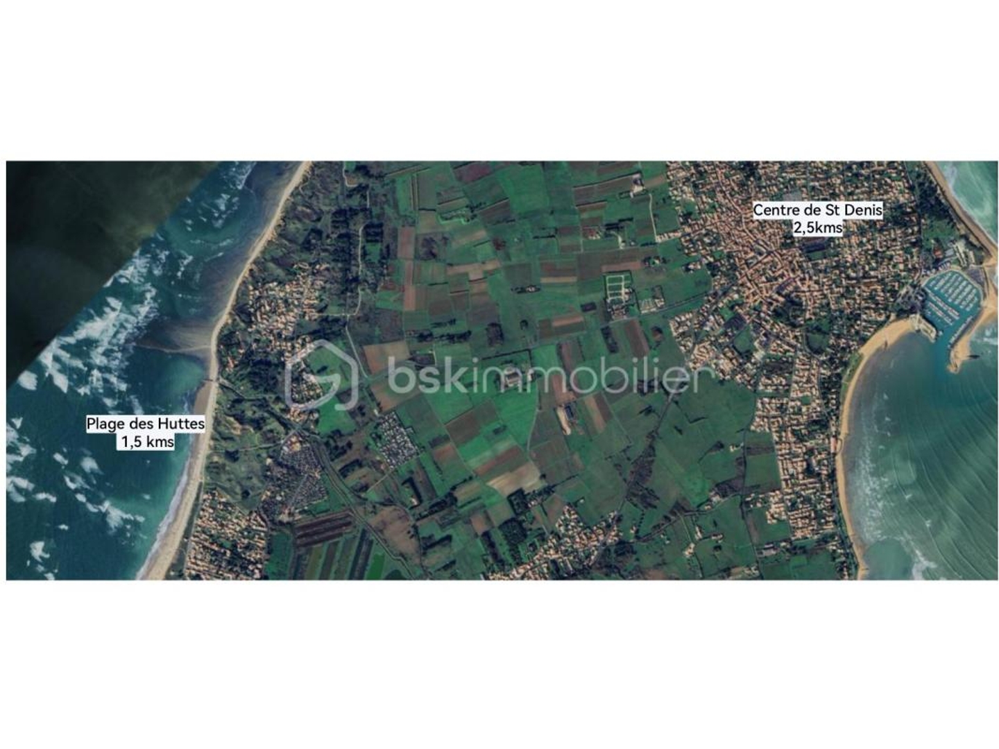Terrain de loisirs avec mobil home conforme aux règles d'urbanisme - Saint Denis d'Oléron
