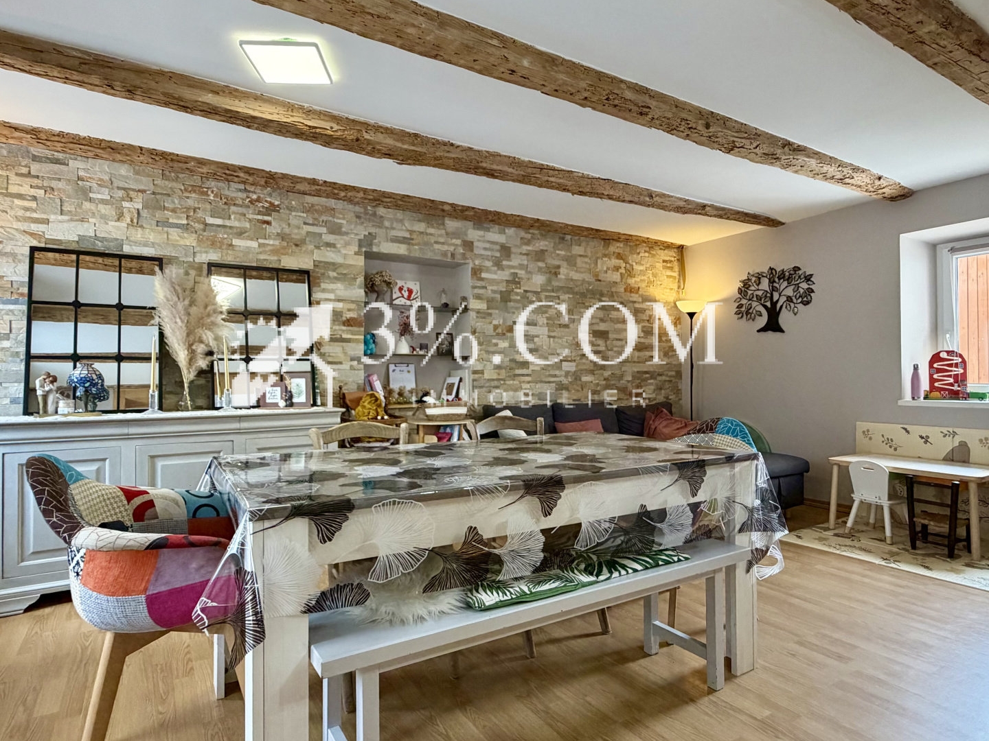 3%.COM - EN EXCLUSIVITÉ À MONSWILLER, MAISON MITOYENNE DE 1
