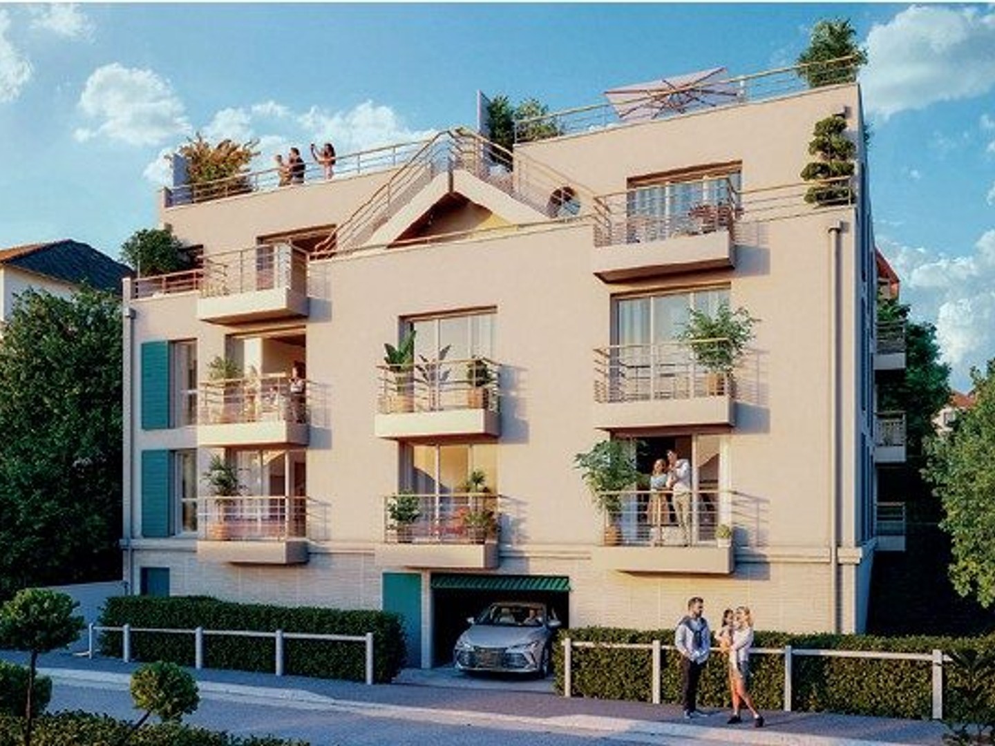 Appartement 2 pièces 45 m²