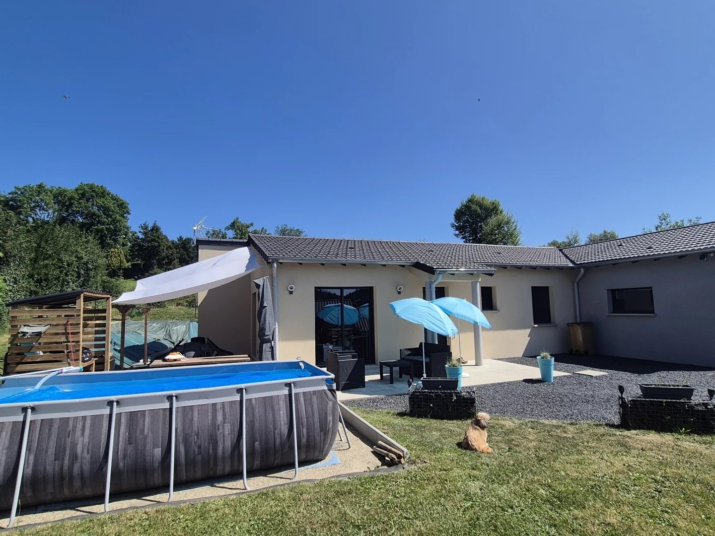 Récente maison de plain pied de 110 m²