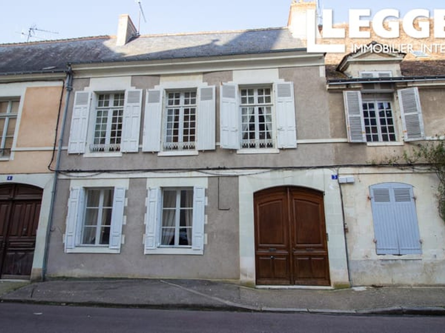 Charmante maison de ville de 2/3 chambres avec jardin intra-muros de Richelieu