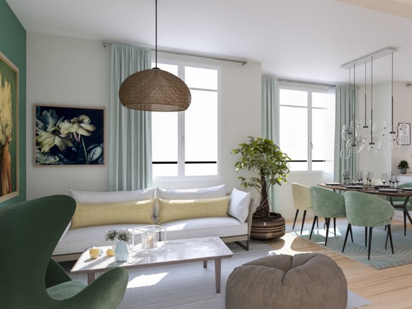 Appartement à vendre - 4 pièces - 80m2 - Saint-Paul-De-Varces (38760)