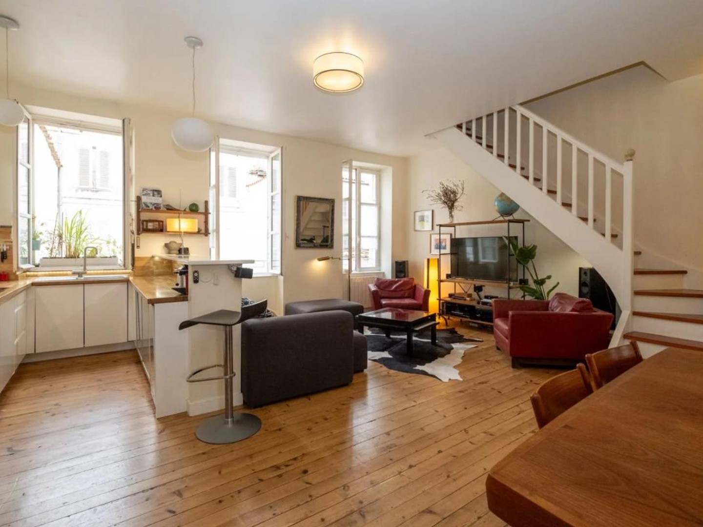 Appartement de caractère en duplex au coeur du centre historique de La Rochelle