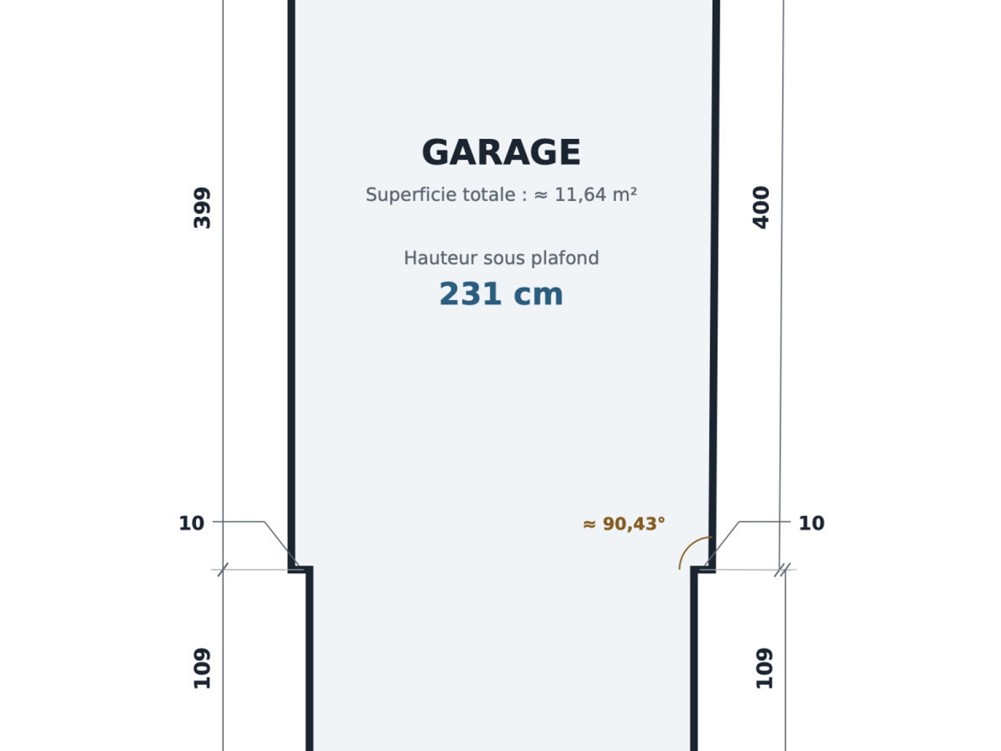 Parking / garage / box à vendre - 12m2 - Beausoleil (06240)