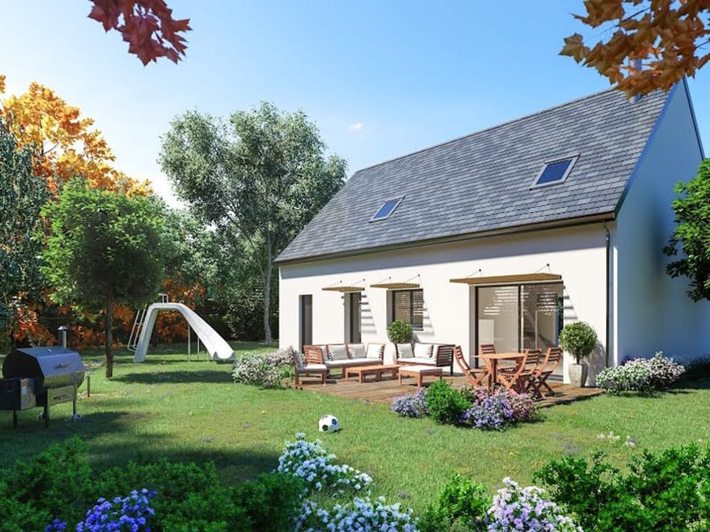 Maison neuve 4 pièces 93 m²