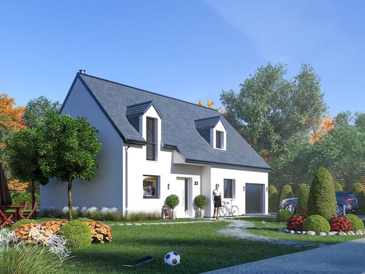 Maison à vendre - 4 pièces - 93m2 - Les Trois-Pierres (76430)