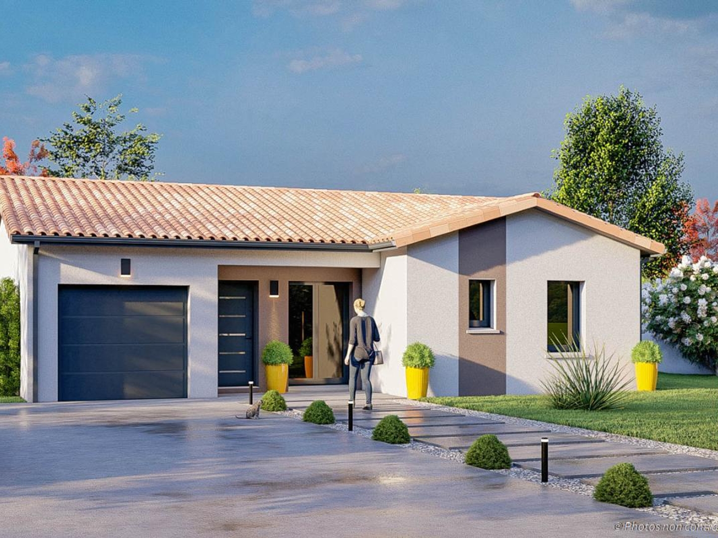 Terrain + maison 86 m²