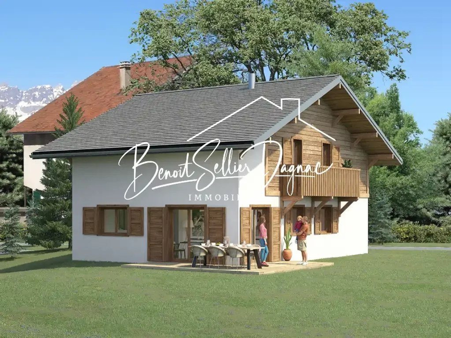 Maison à vendre - 5 pièces - 147m2 - Saint-Gervais-Les... (74170)