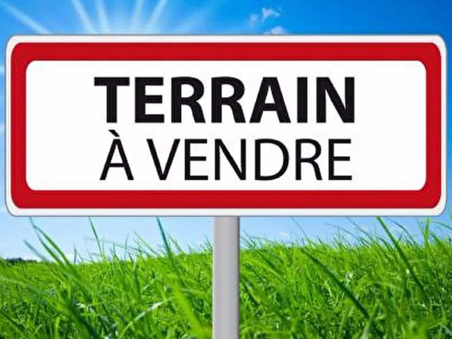 Terrain à bâtir 1000 m²