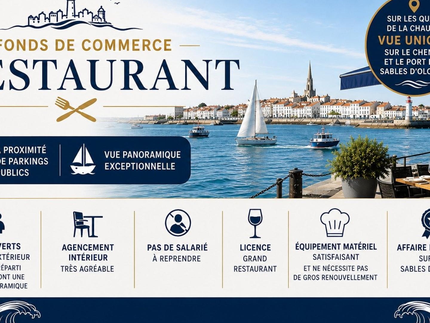 Le cadre idéal pour poursuivre une belle aventure gastronomique.