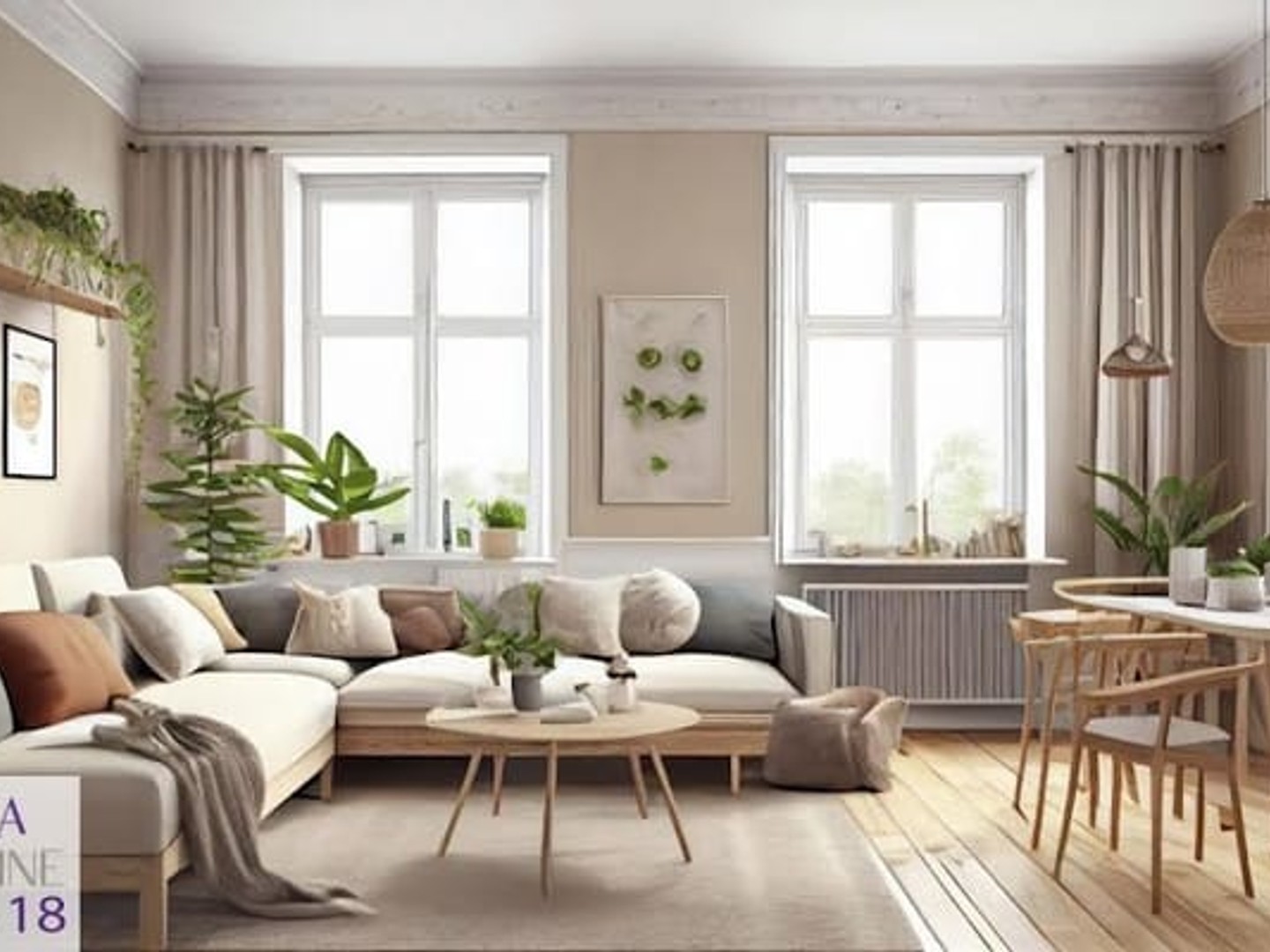 Appartement 2 pièces 39 m²