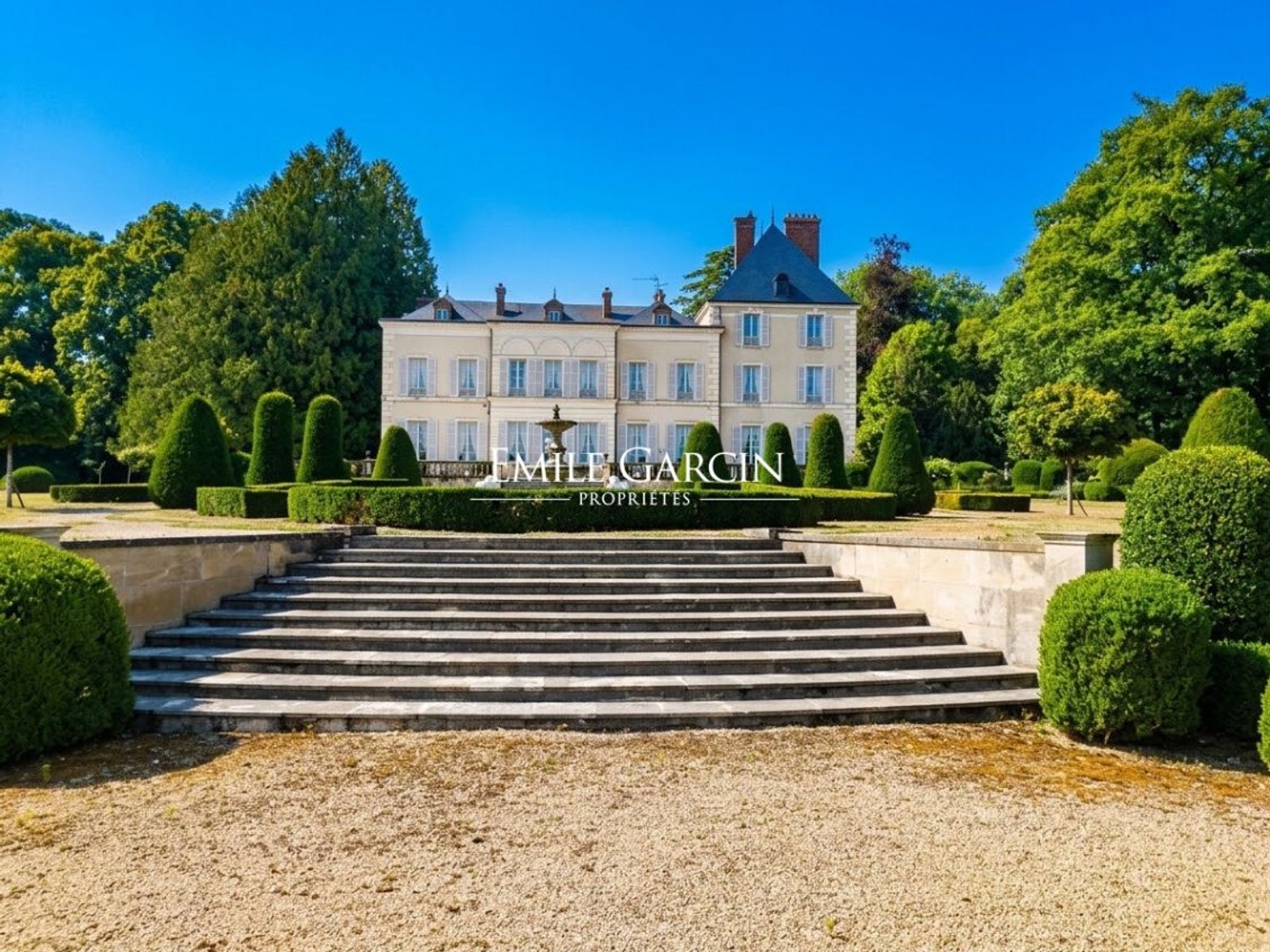 A VENDRE- Toucy- Bourgogne-89- Domaine exceptionnel de 165 ha-Chateau et dépendances parc à la francaise 165 ha