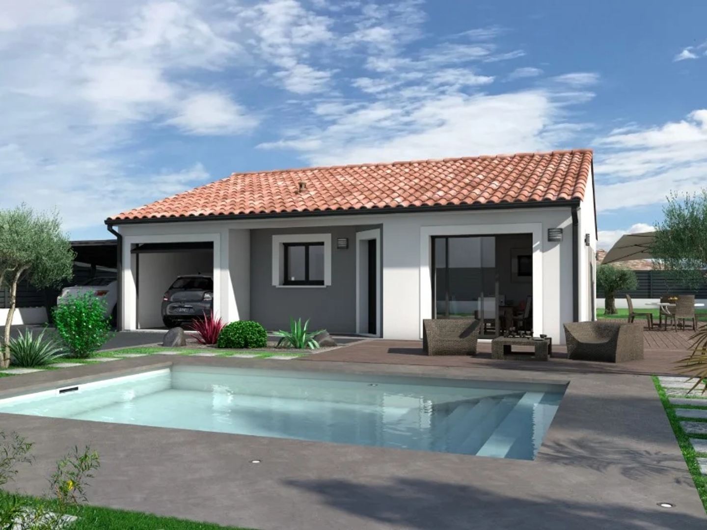 Maison neuve 4 pièces 86 m²