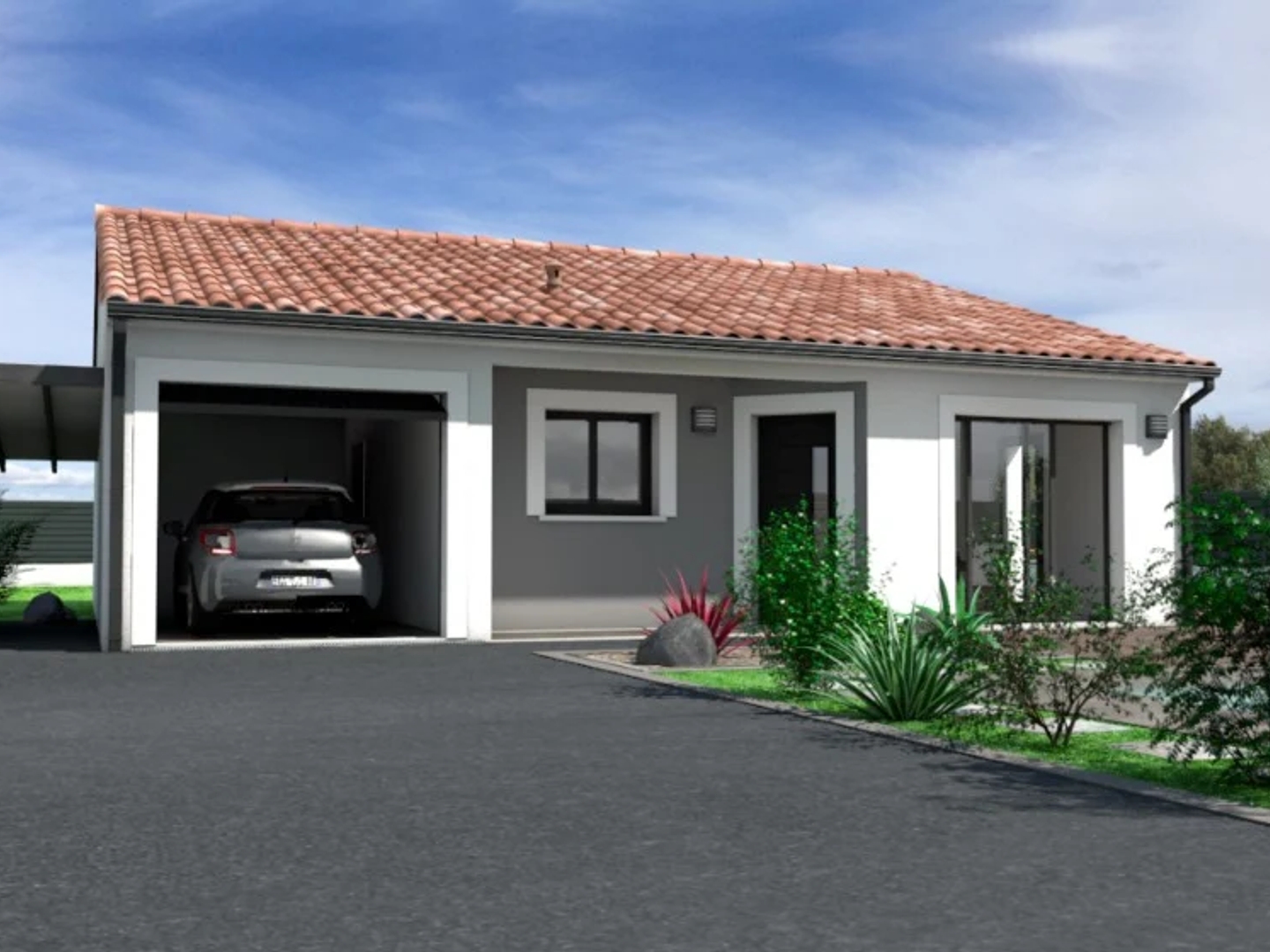 Maison à vendre - 4 pièces - 86m2 - Moussoulens (11170)