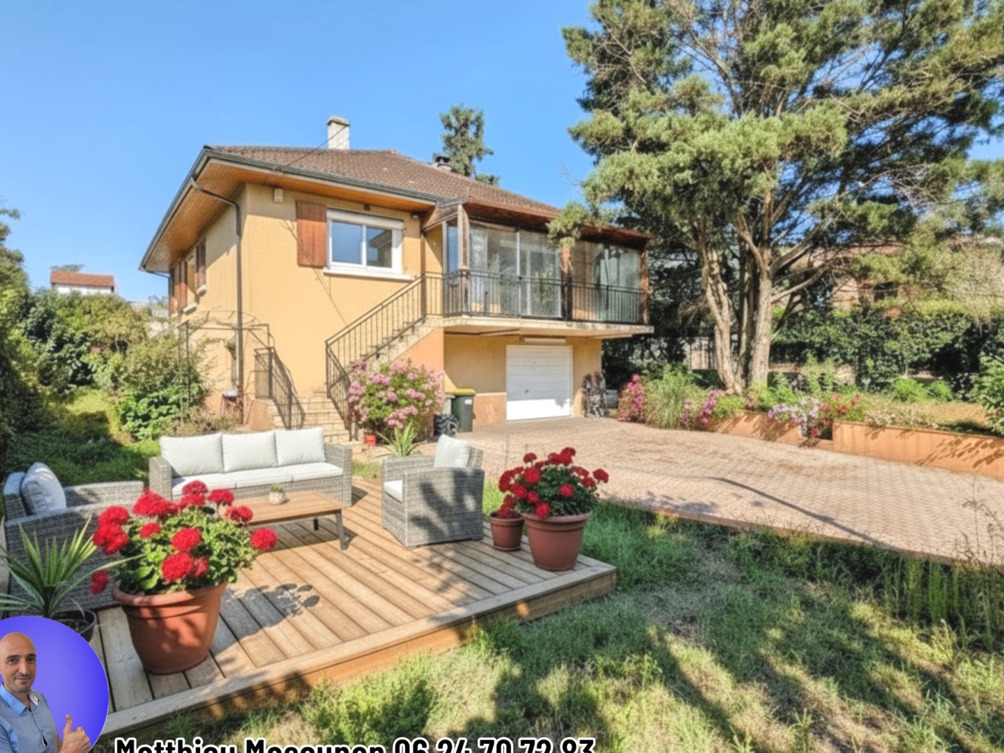 Maison familiale 96 m² habitable + sous-sol 100 m²