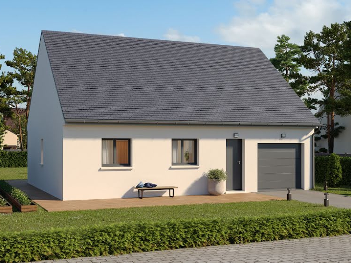 Maison neuve 3 pièces 71 m²