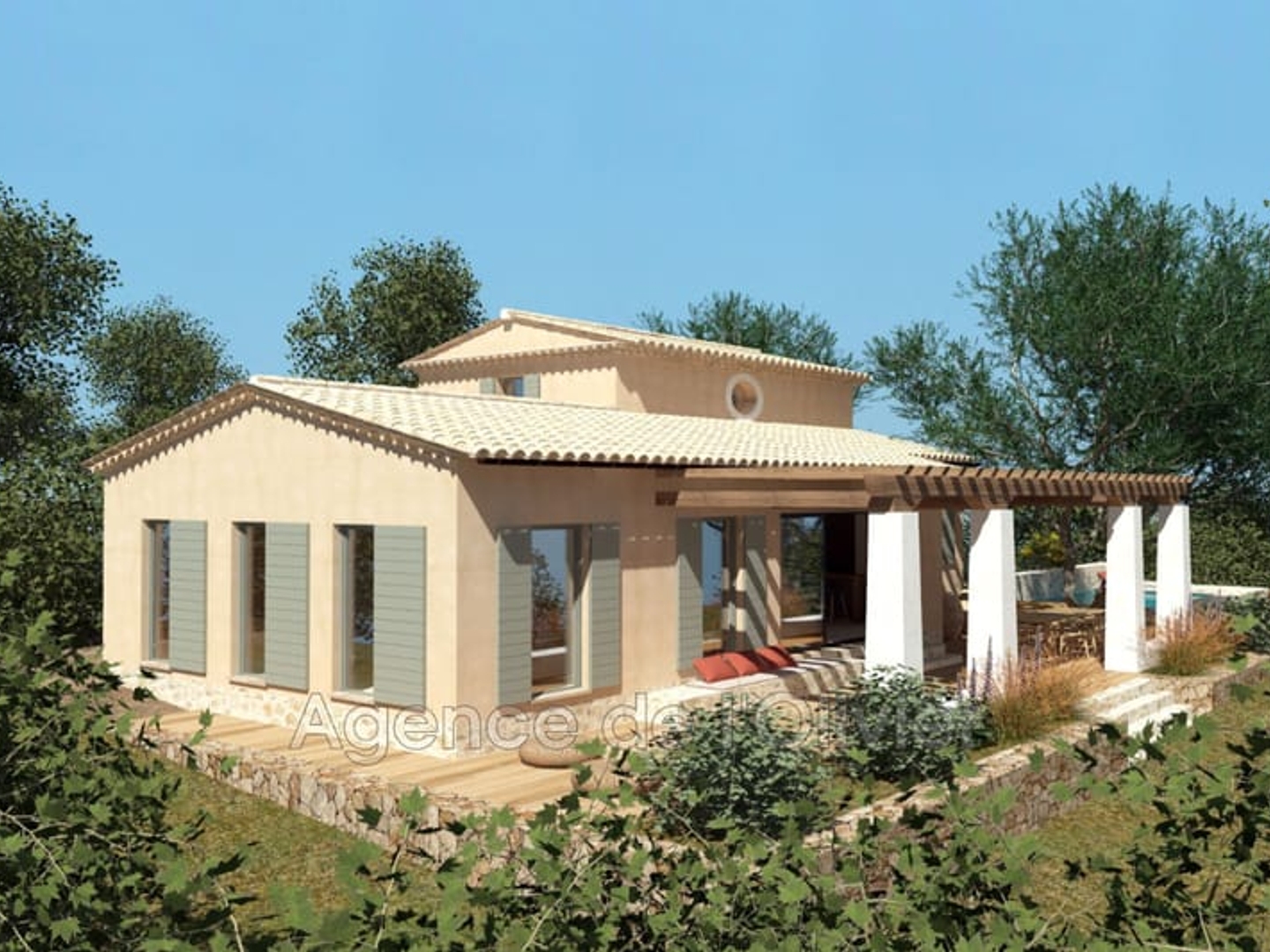 Maison à vendre - 5 pièces - 90m2 - Valbonne (06560)