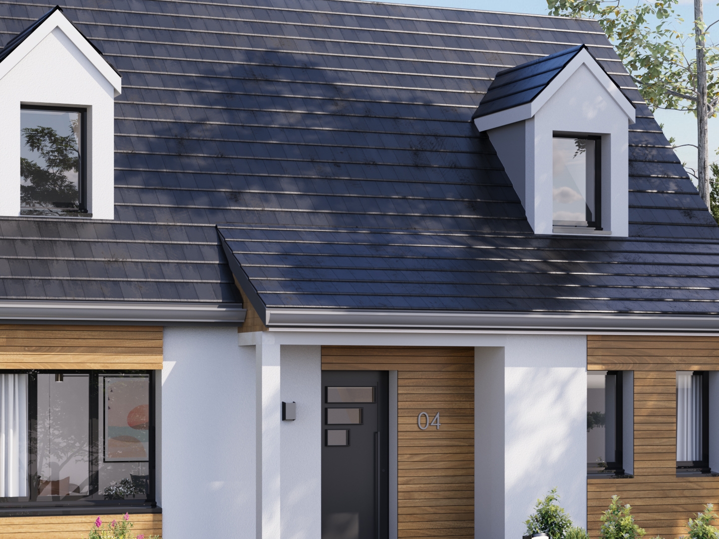 Terrain + maison 110 m²