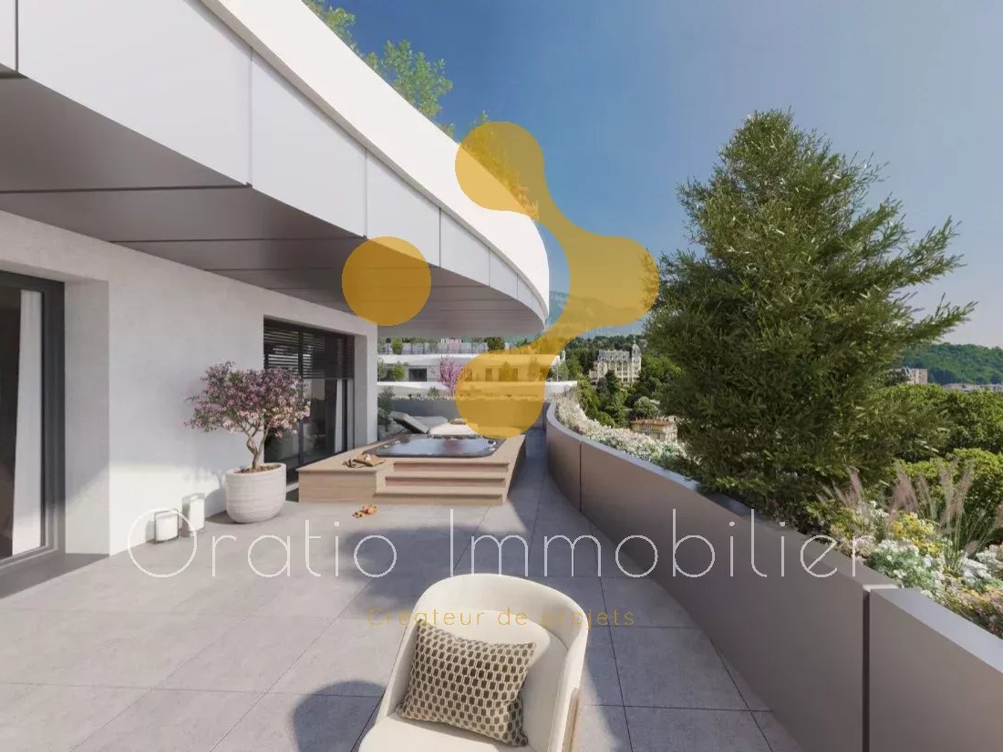 Appartement à vendre - 3 pièces - 84m2 - Aix-Les-Bains (73100)