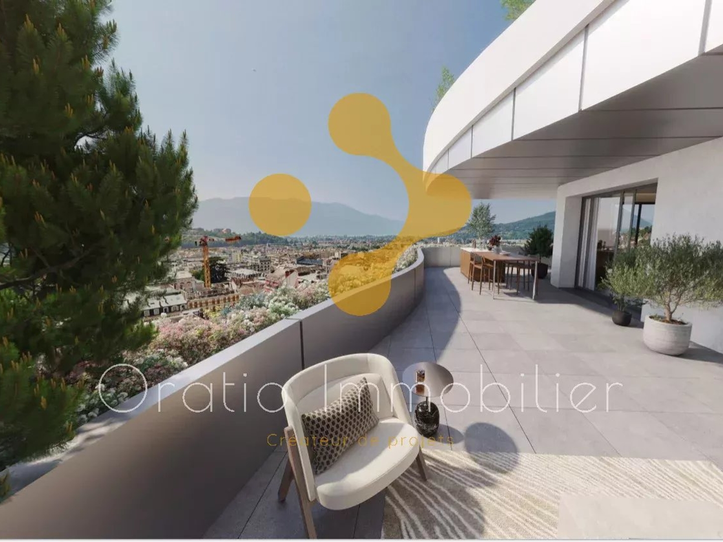 Appartement à vendre - 3 pièces - 84m2 - Aix-Les-Bains (73100)