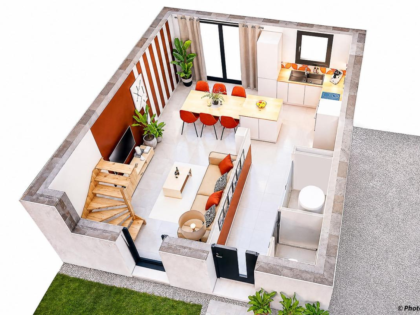 Maison à vendre - 62m2 - Pleudihen-Sur-Rance (22690)