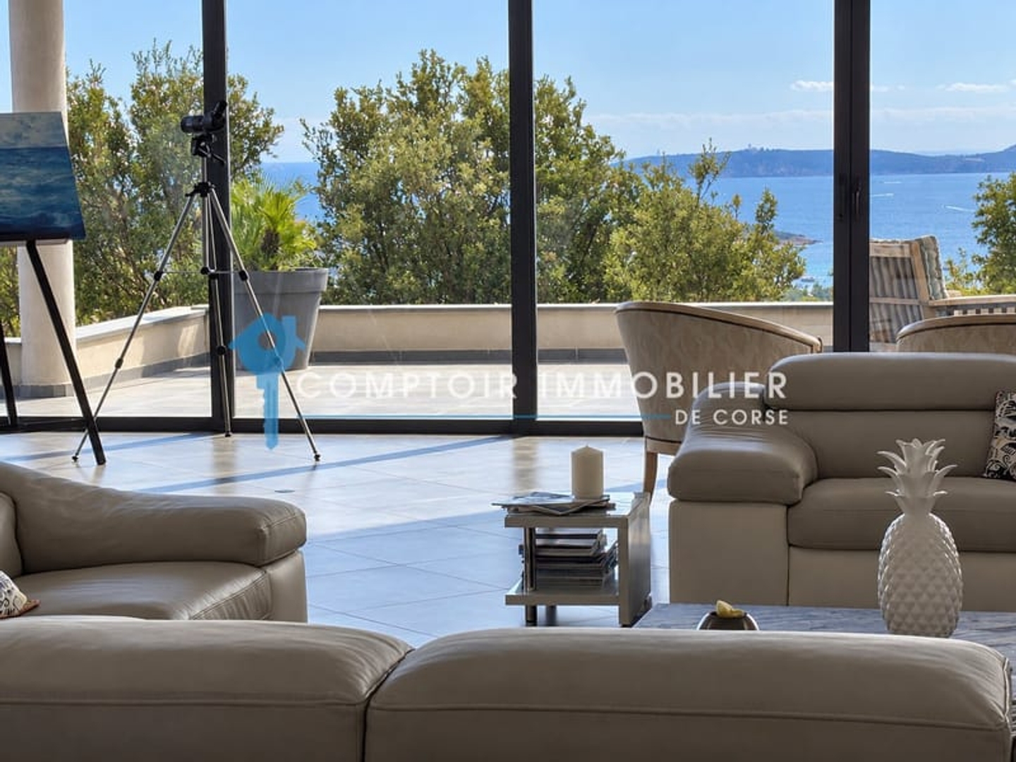 Villa d'architecte Saint-Cyprien (Corse du sud)