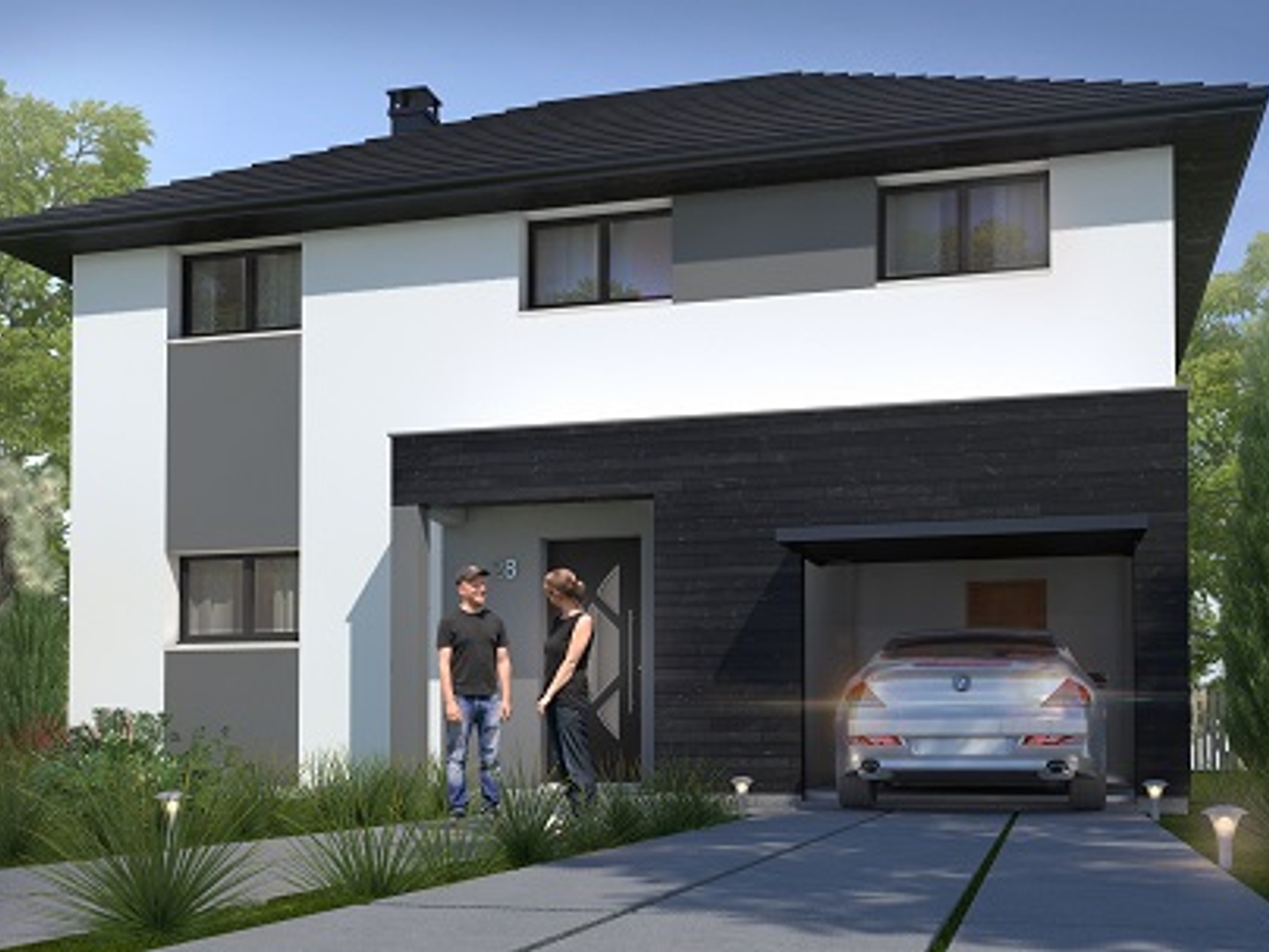Terrain + maison 112 m²