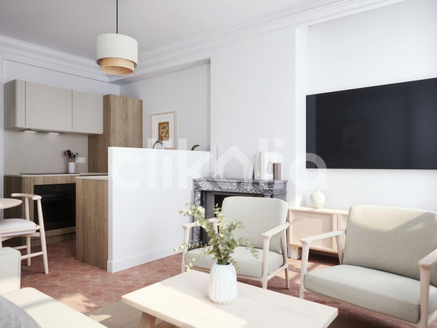 Vends appartement - 34 m²