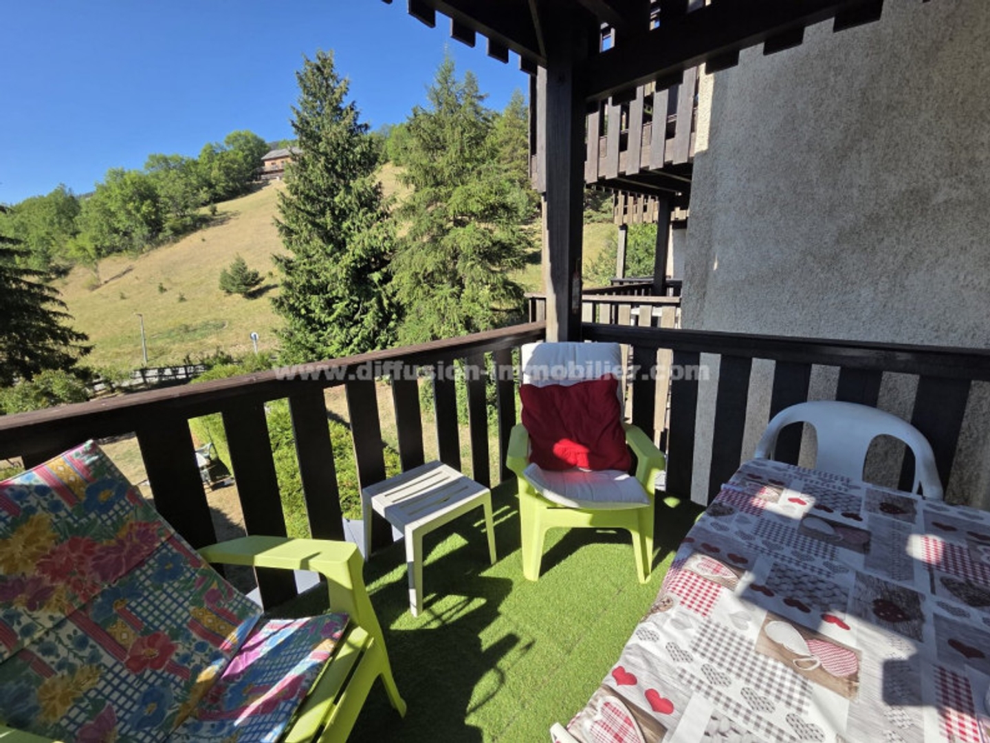 Appartement à vendre - 1 pièce - 21m2 - Uvernet-Fours (04400)