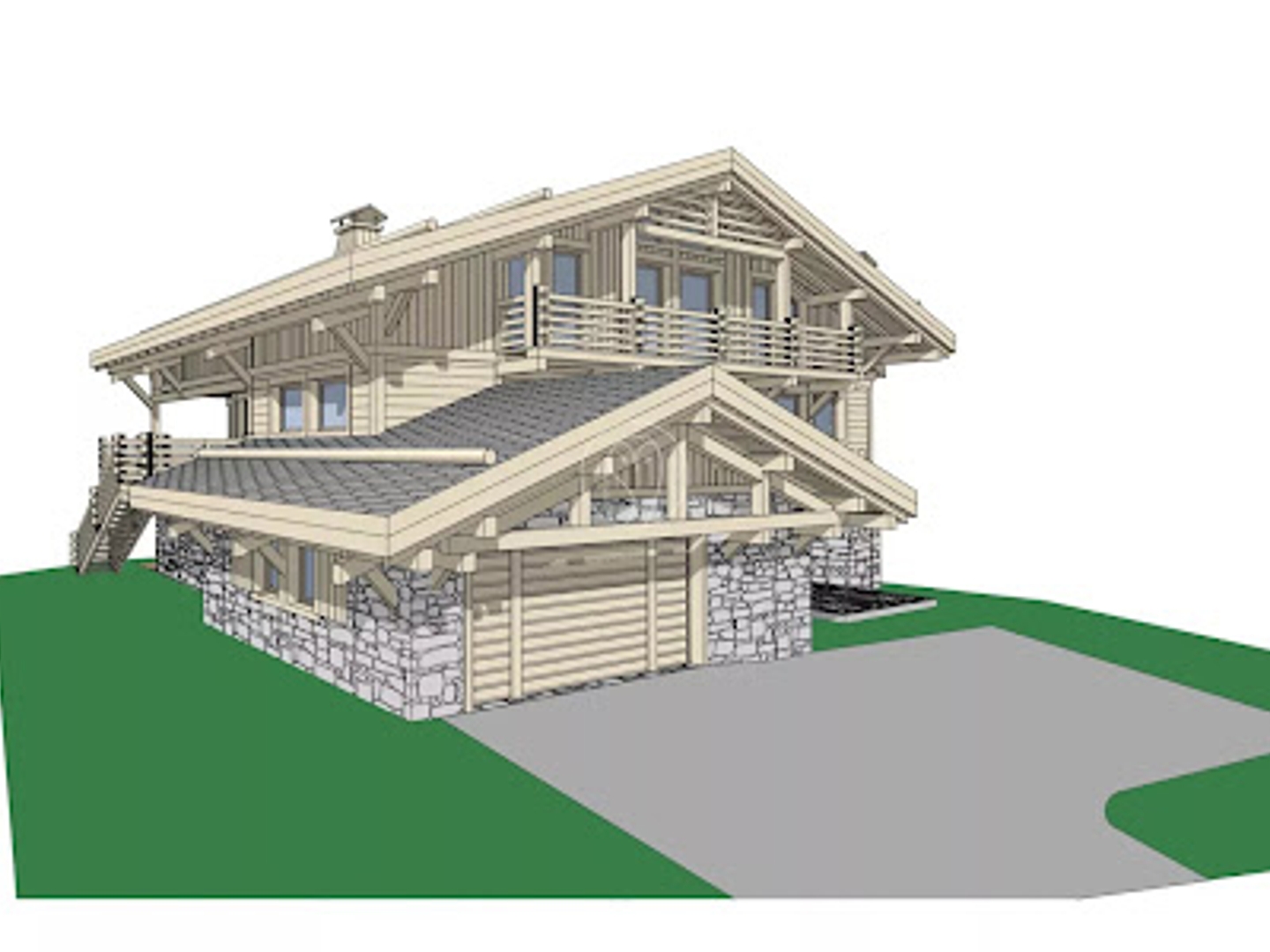 Terrain à vendre - 1000m2 - Megève (74120)