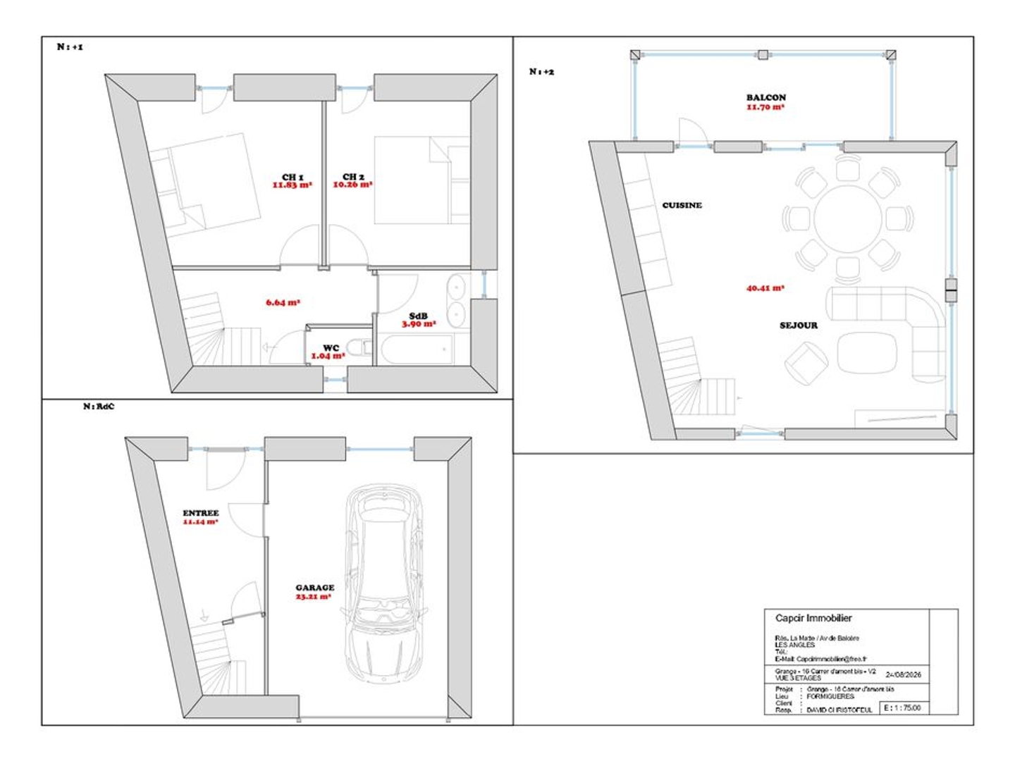 Maison à vendre - 7 pièces - 108m2 - Formiguères (66210)