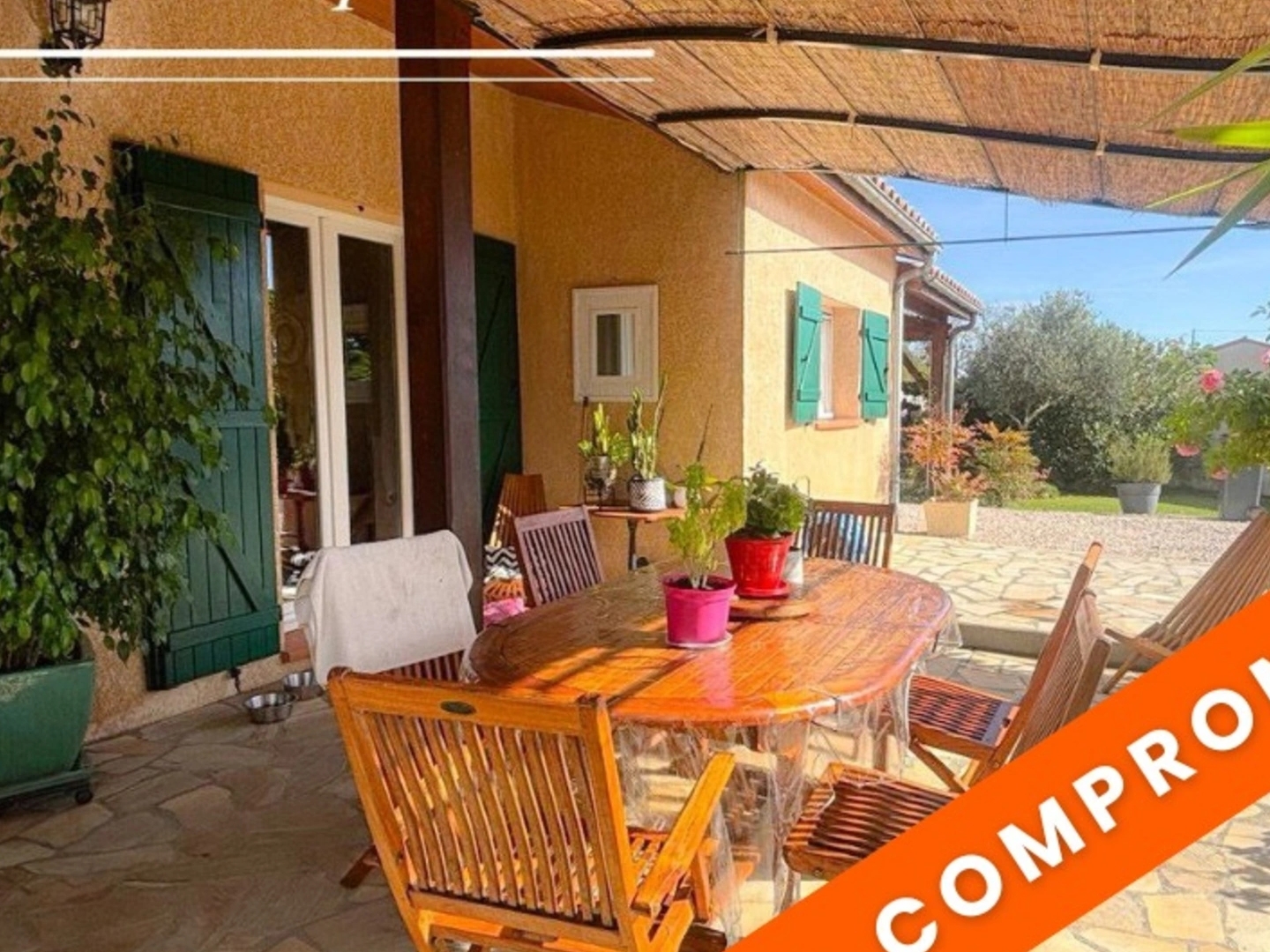 « DOUCEUR » à BEAUCHALOT (31360) - Maison de PLAIN-PIED 110 m² - T5 -3/4 chambres - Jardin 847 m² - Votre Hâvre de paix !