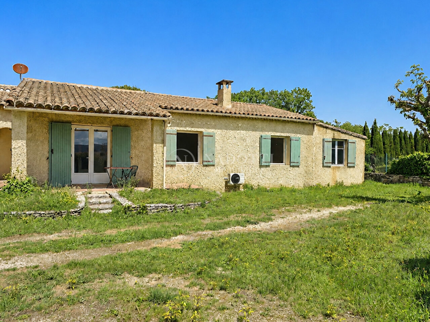 Maison de plain pied Cabrières D Avignon