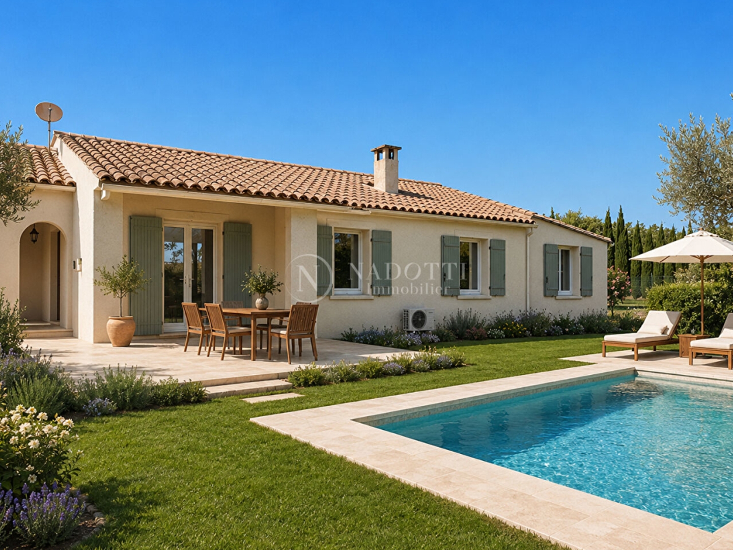Maison à vendre - 4 pièces - 101m2 - Cabrières-D'avignon (84220)